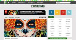 Desktop Screenshot of fontonic.com